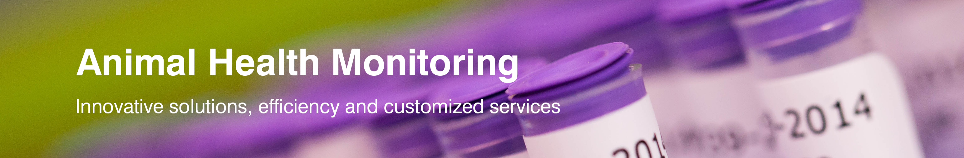 Animal Health Monitoring IDEXX BioAnalytics